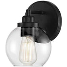 Savoy House - Carson One Light Wall Sconce - 9-4050-1-BK - Canada Light Shop