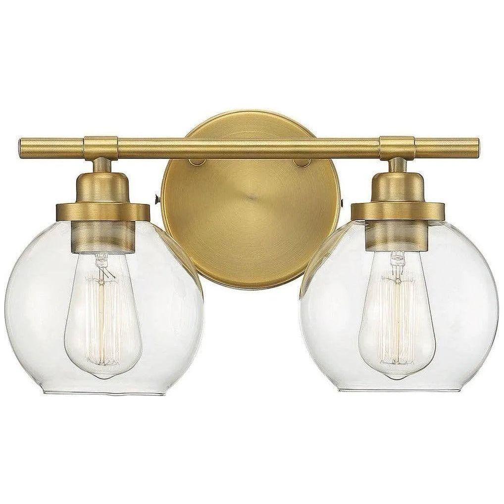 Savoy House - Carson Two Light Bath Bar - 8-4050-2-322 - Canada Light Shop