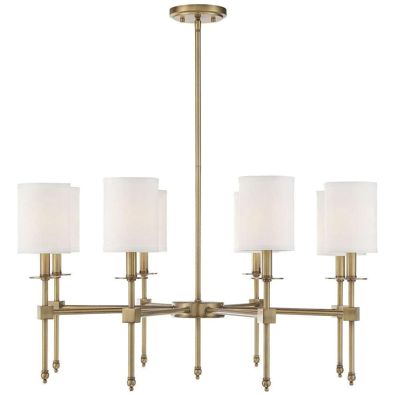 Savoy House - Chatham Eight Light Chandelier - 1-306-8-322 - Canada Light Shop