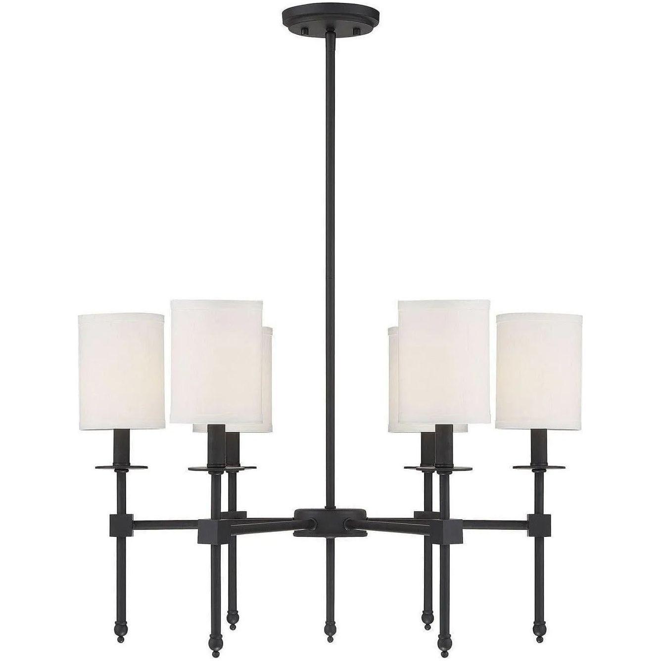 Savoy House - Chatham Six Light Chandelier - 1-305-6-89 - Canada Light Shop