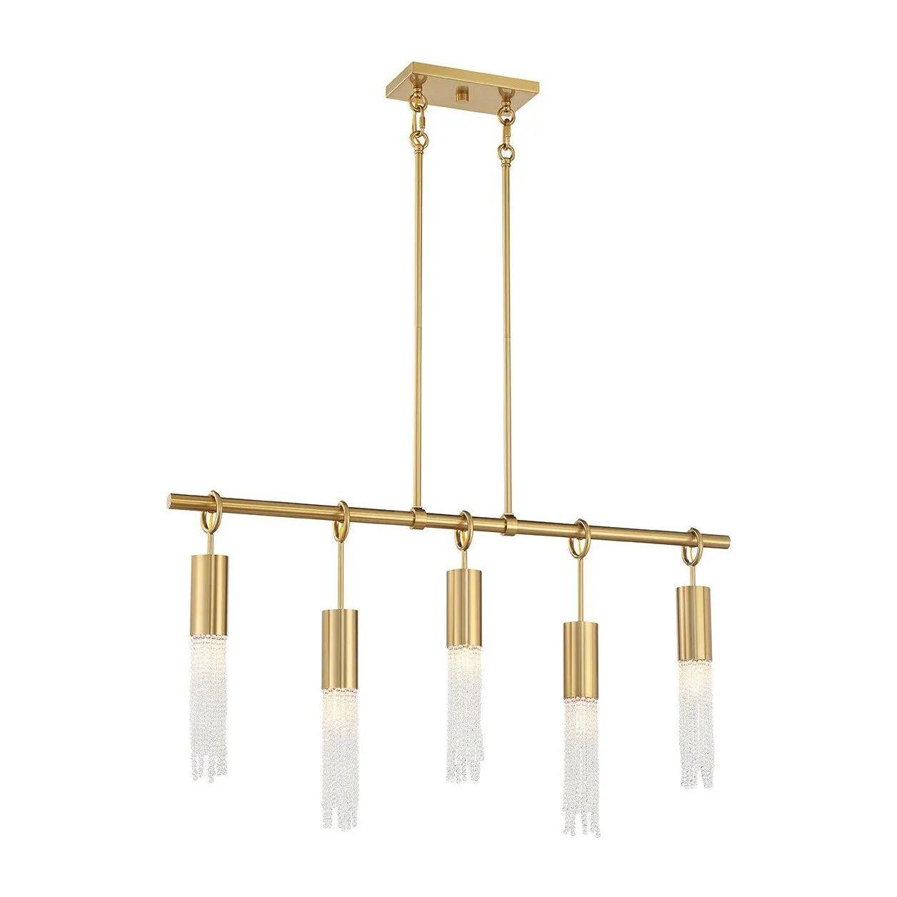 Savoy House - Chelsea Linear Chandelier - 1-1365-5-322 - Canada Light Shop