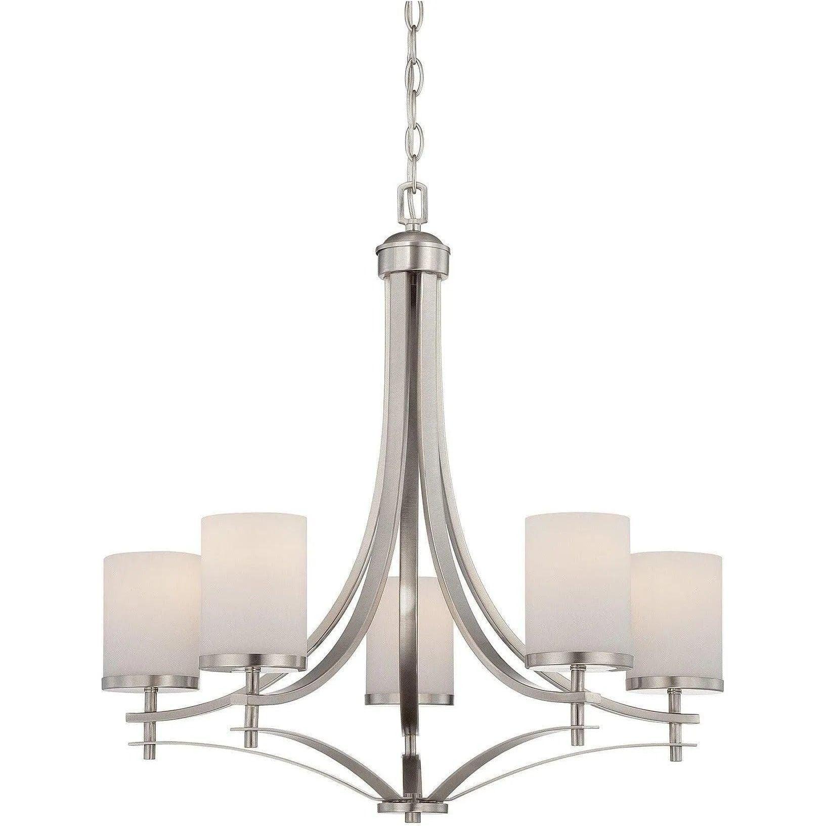 Savoy House - Colton Five Light Chandelier - 1-330-5-SN - Canada Light Shop