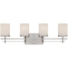 Savoy House - Colton Four Light Bath Bar - 8-338-4-SN - Canada Light Shop