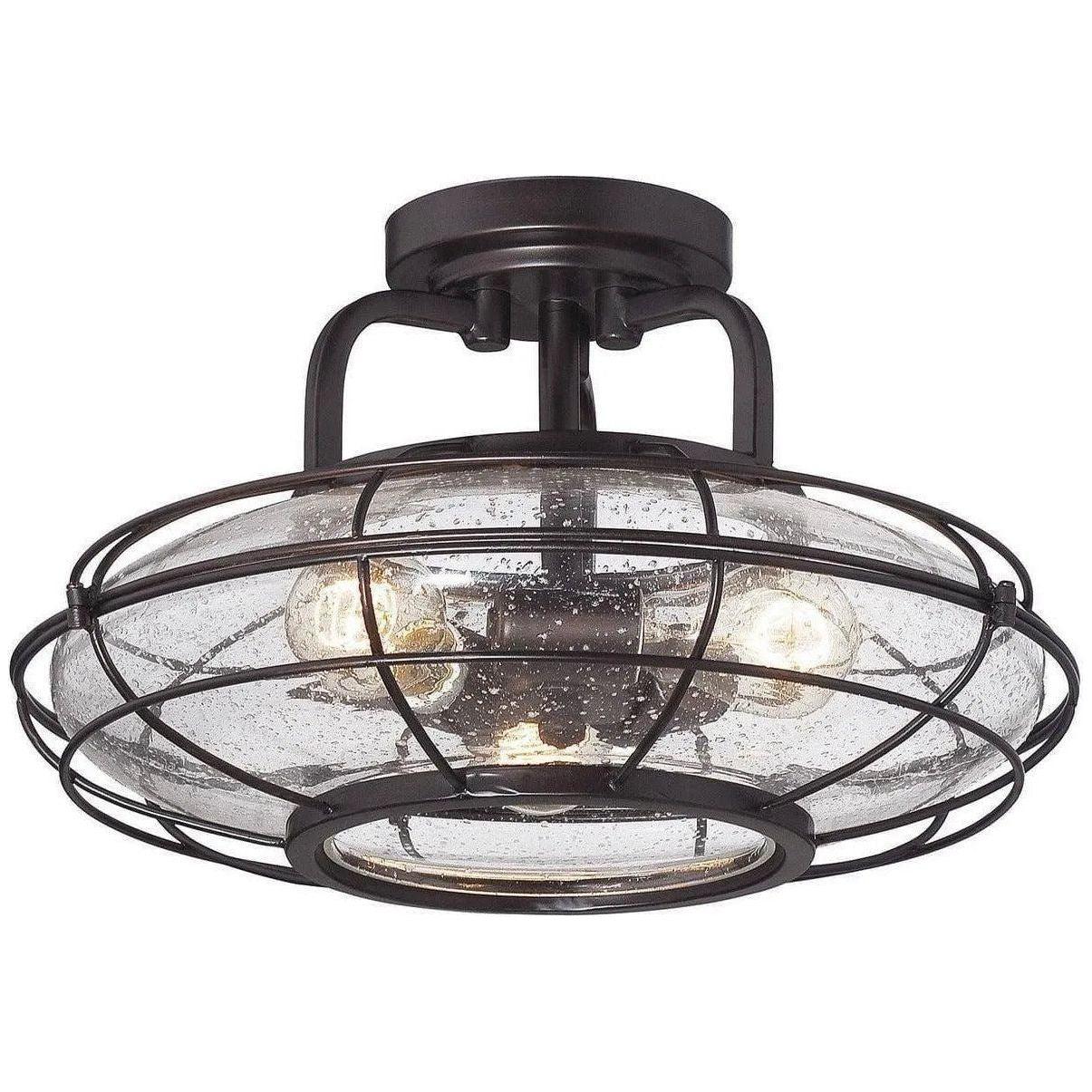 Savoy House - Connell Three Light Semi-Flush Mount - 6-574-3-13 - Canada Light Shop