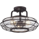 Savoy House - Connell Three Light Semi-Flush Mount - 6-574-3-13 - Canada Light Shop
