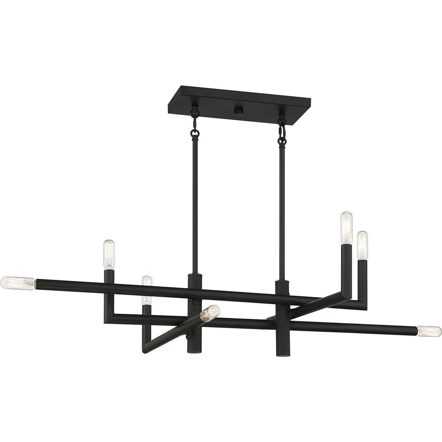 Savoy House - Cristofer Linear Chandelier - 1-1624-8-89 - Canada Light Shop