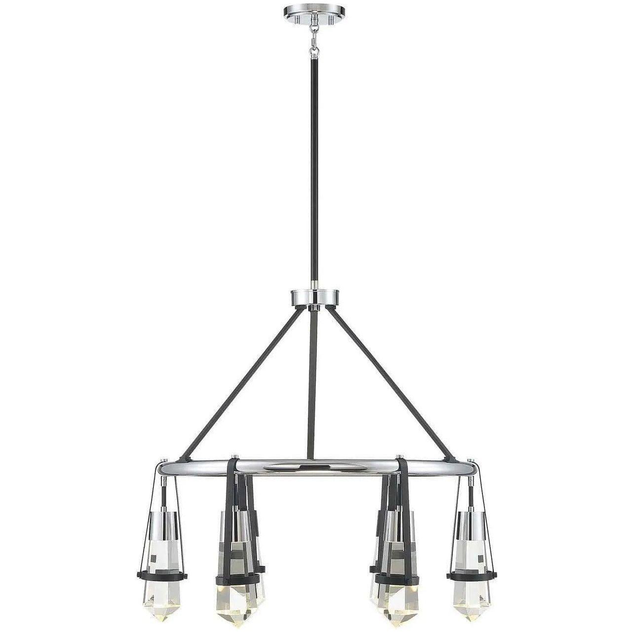 Savoy House - Denali LED Chandelier - 1-7707-6-67 - Canada Light Shop