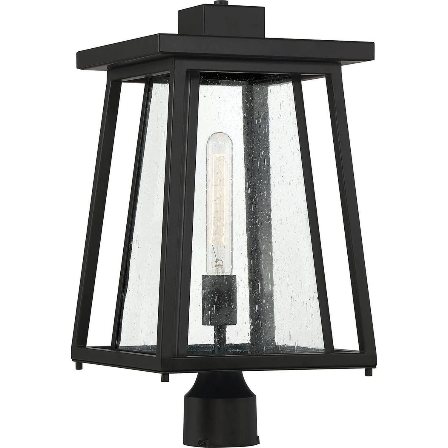 Savoy House - Denver Outdoor Post Lantern - 5-2024-BK - Canada Light Shop