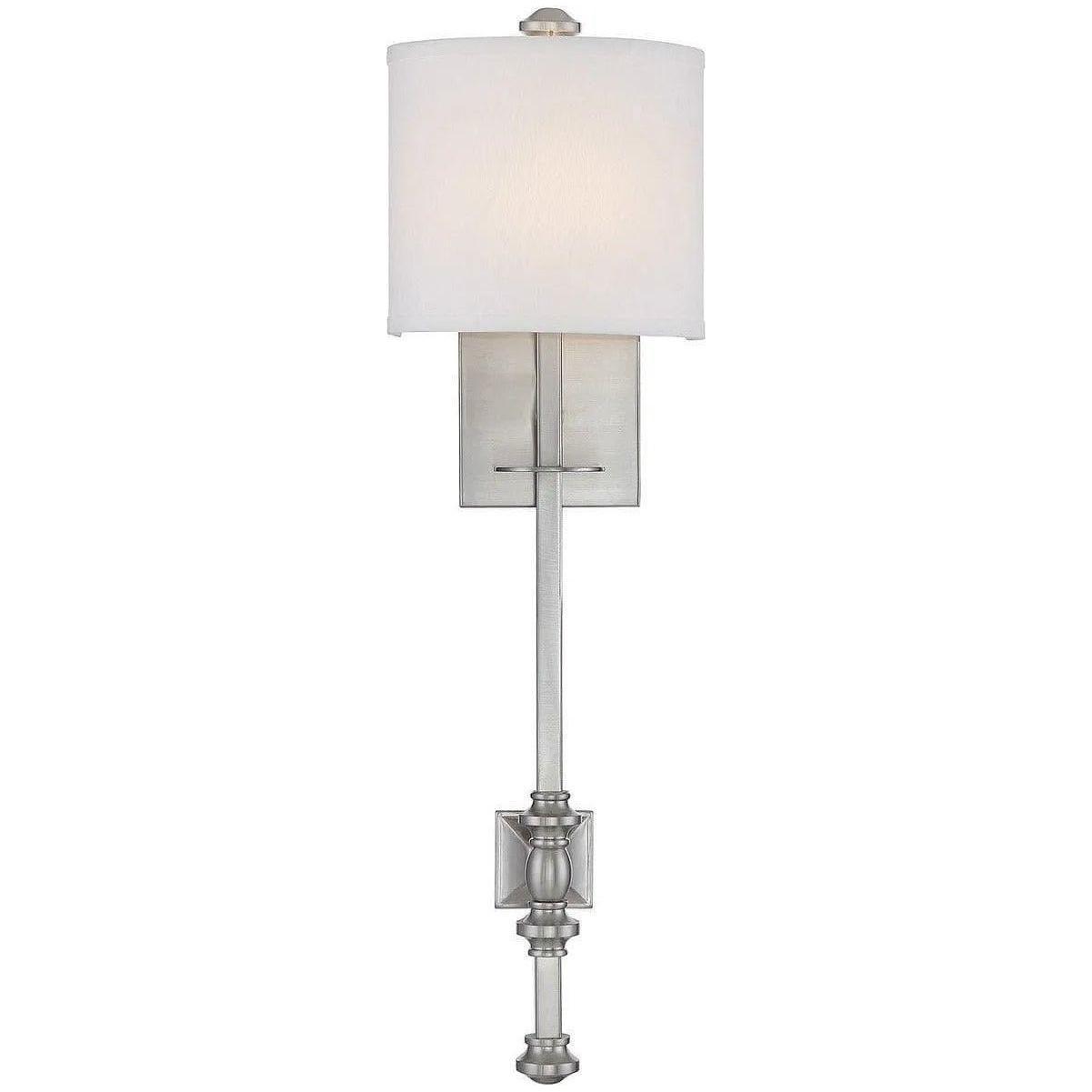 Savoy House - Devon One Light Wall Sconce - 9-7140-1-SN - Canada Light Shop
