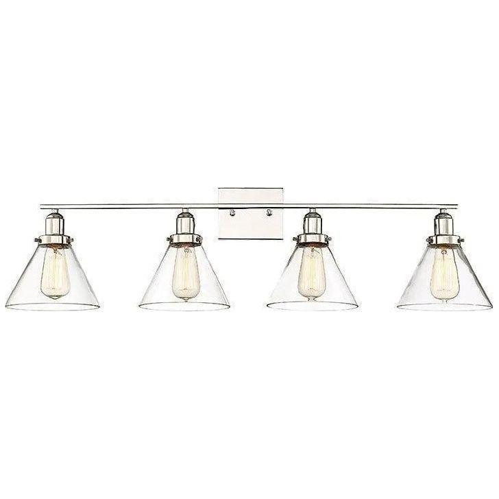 Savoy House - Drake Four Light Bath Bar - 8-9130-4-109 - Canada Light Shop