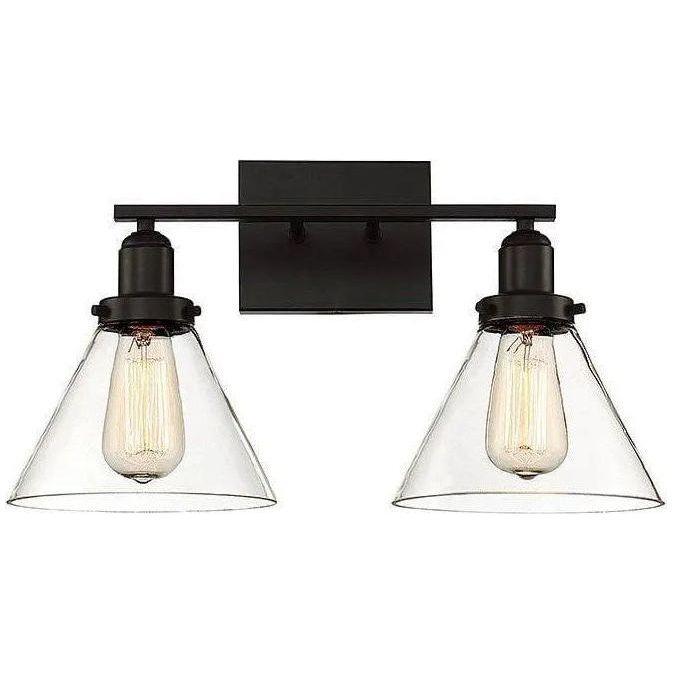 Savoy House - Drake Two Light Bath Bar - 8-9130-2-13 - Canada Light Shop