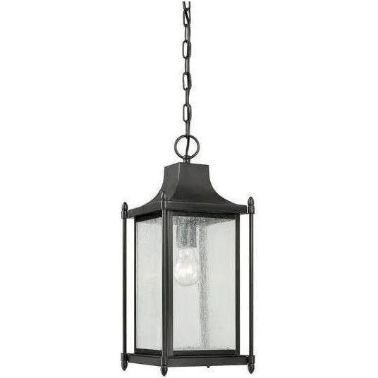 Savoy House - Dunnmore One Light Hanging Lantern - 5-3455-BK - Canada Light Shop