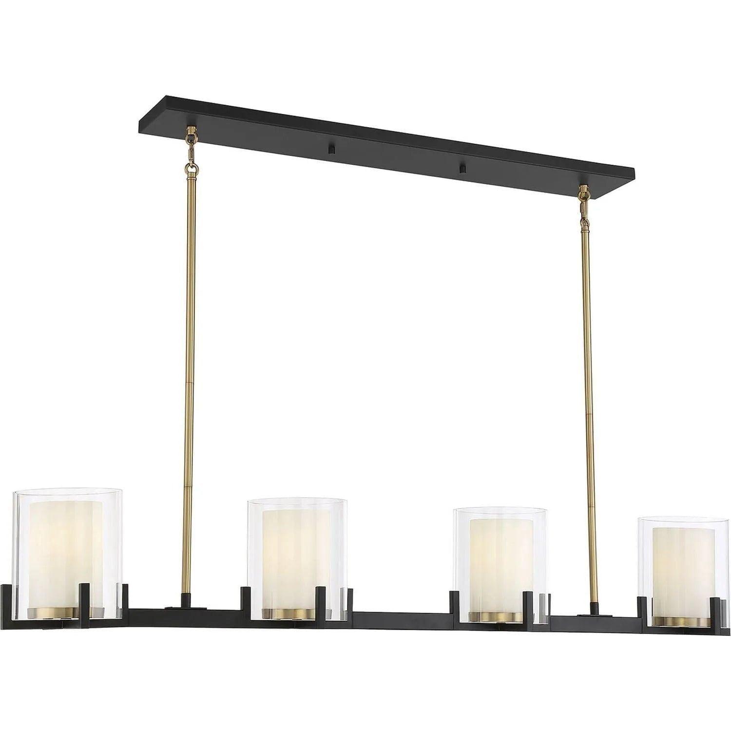 Savoy House - Eaton Linear Chandelier - 1-1982-4-143 - Canada Light Shop