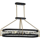 Savoy House - Edina Six Light Linear Chandelier - 1-191-6-143 - Canada Light Shop