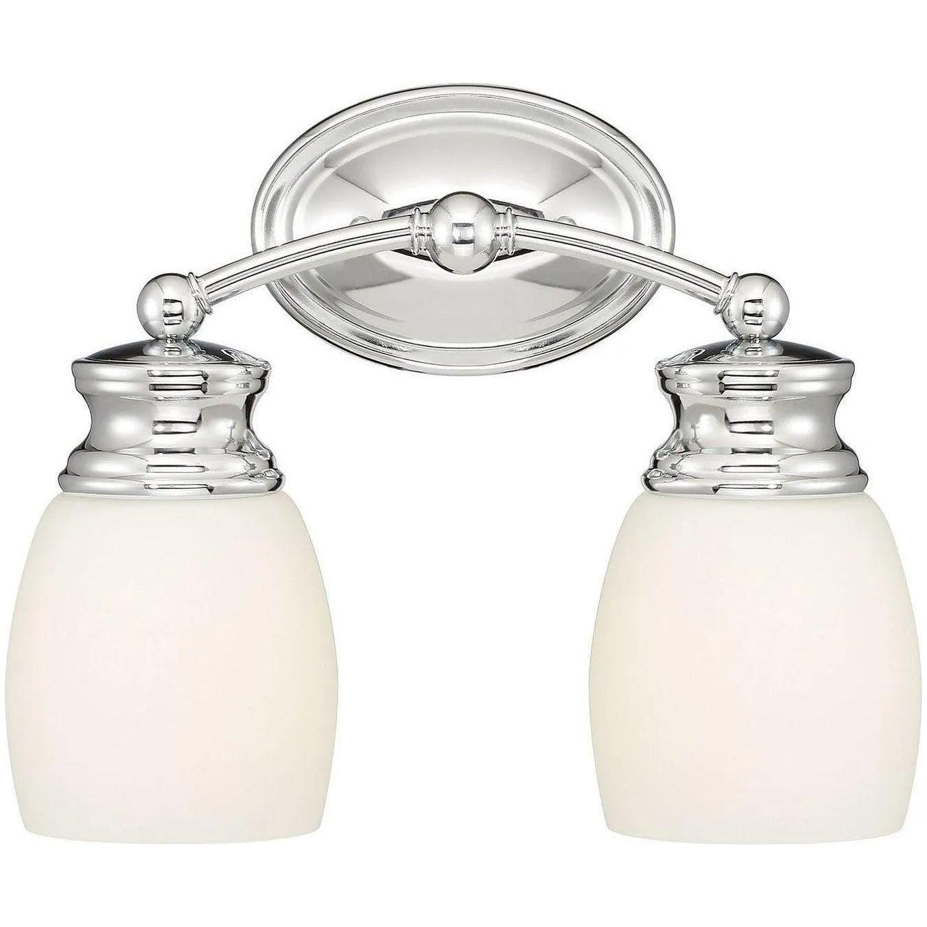 Savoy House - Elise Two Light Bath Bar - 8-9127-2-11 - Canada Light Shop