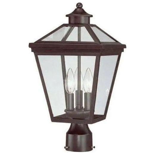 Savoy House - Ellijay Three Light Post Lantern - 5-147-13 - Canada Light Shop