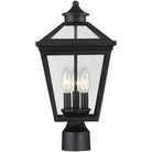 Savoy House - Ellijay Three Light Post Lantern - 5-147-BK - Canada Light Shop