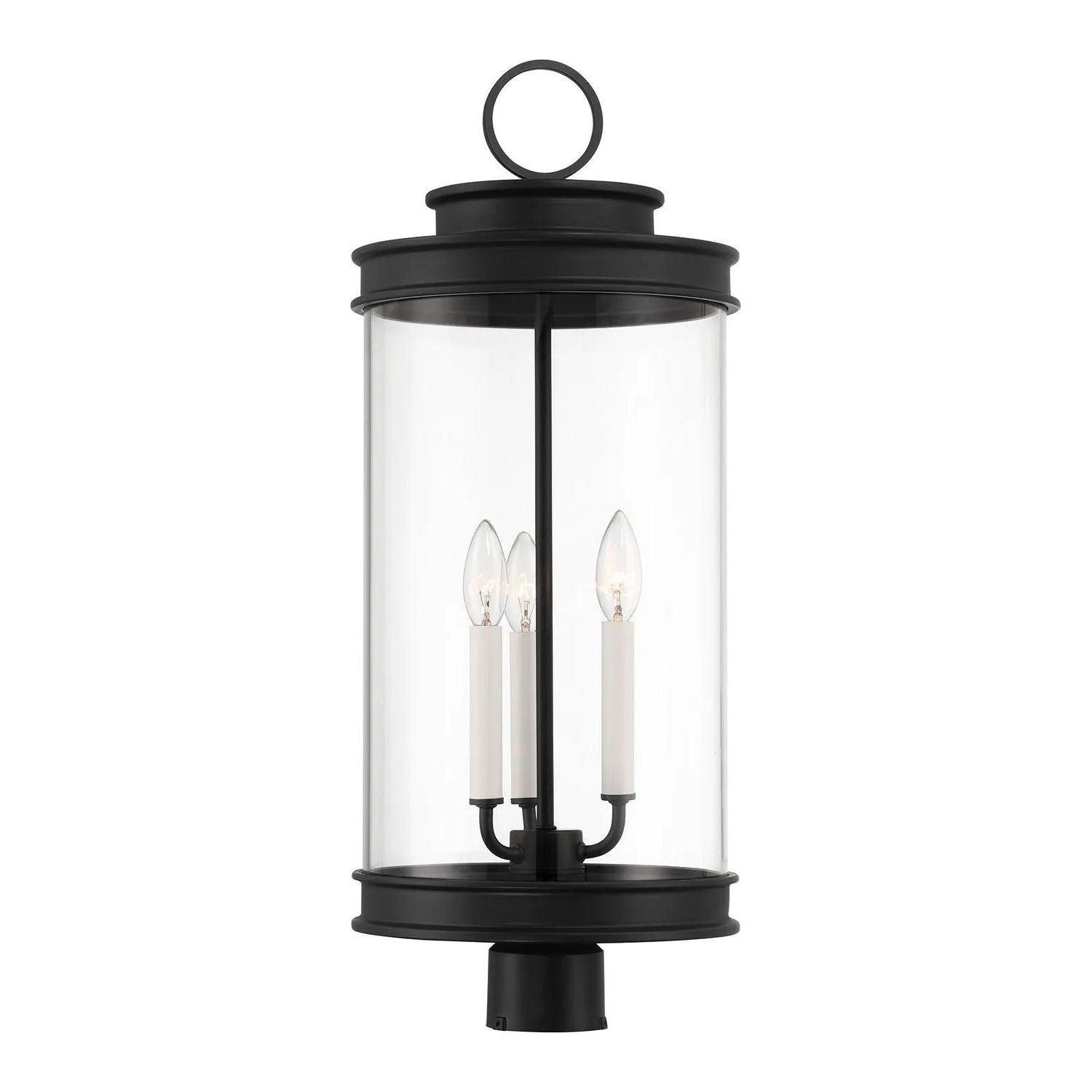 Savoy House - Englewood Outdoor Post Lantern - 5-902-BK - Canada Light Shop