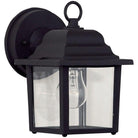 Savoy House - Exteriors One Light Outdoor Wall Lantern - 5-3045-BK - Canada Light Shop