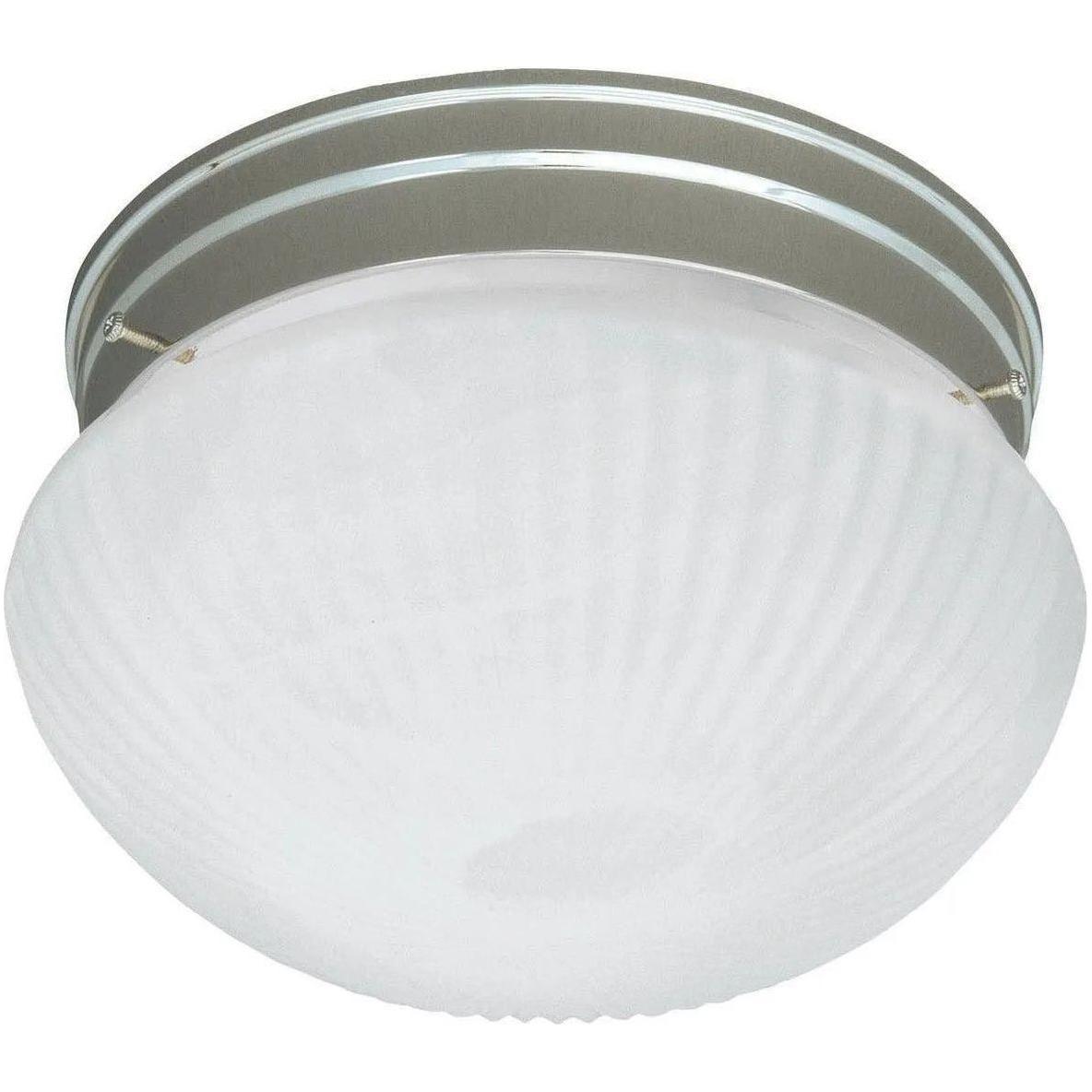Savoy House - Flush Mount One Light Flush Mount - 6-400-7-SN - Canada Light Shop