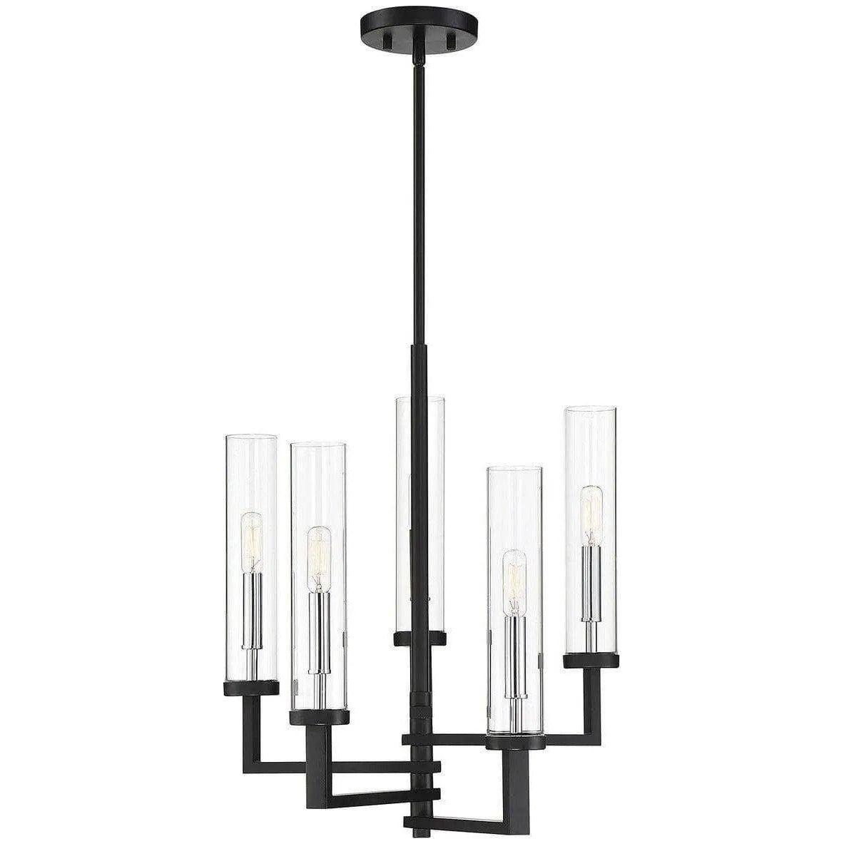 Savoy House - Folsom Five Light Chandelier - 1-2135-5-67 - Canada Light Shop