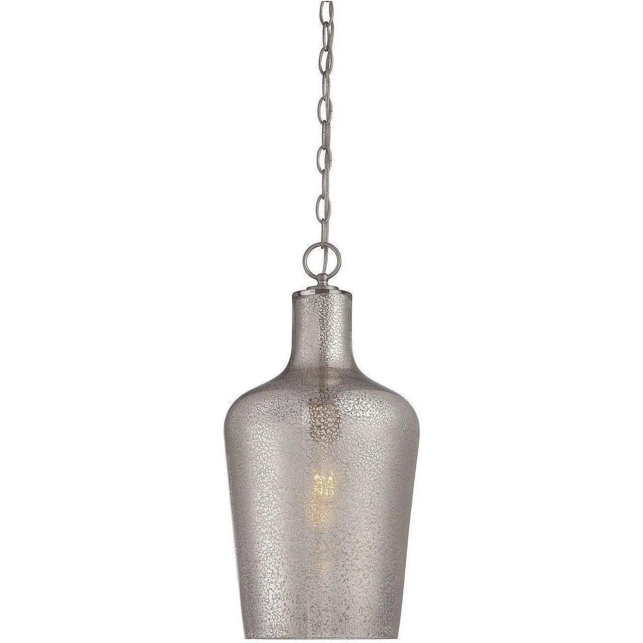 Savoy House - Franklin One Light Pendant - 7-703-1-SN - Canada Light Shop