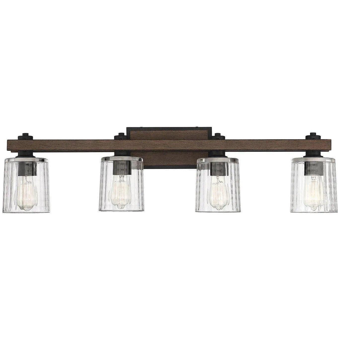 Savoy House - Halifax Four Light Bath Bar - 8-1255-4-41 - Canada Light Shop