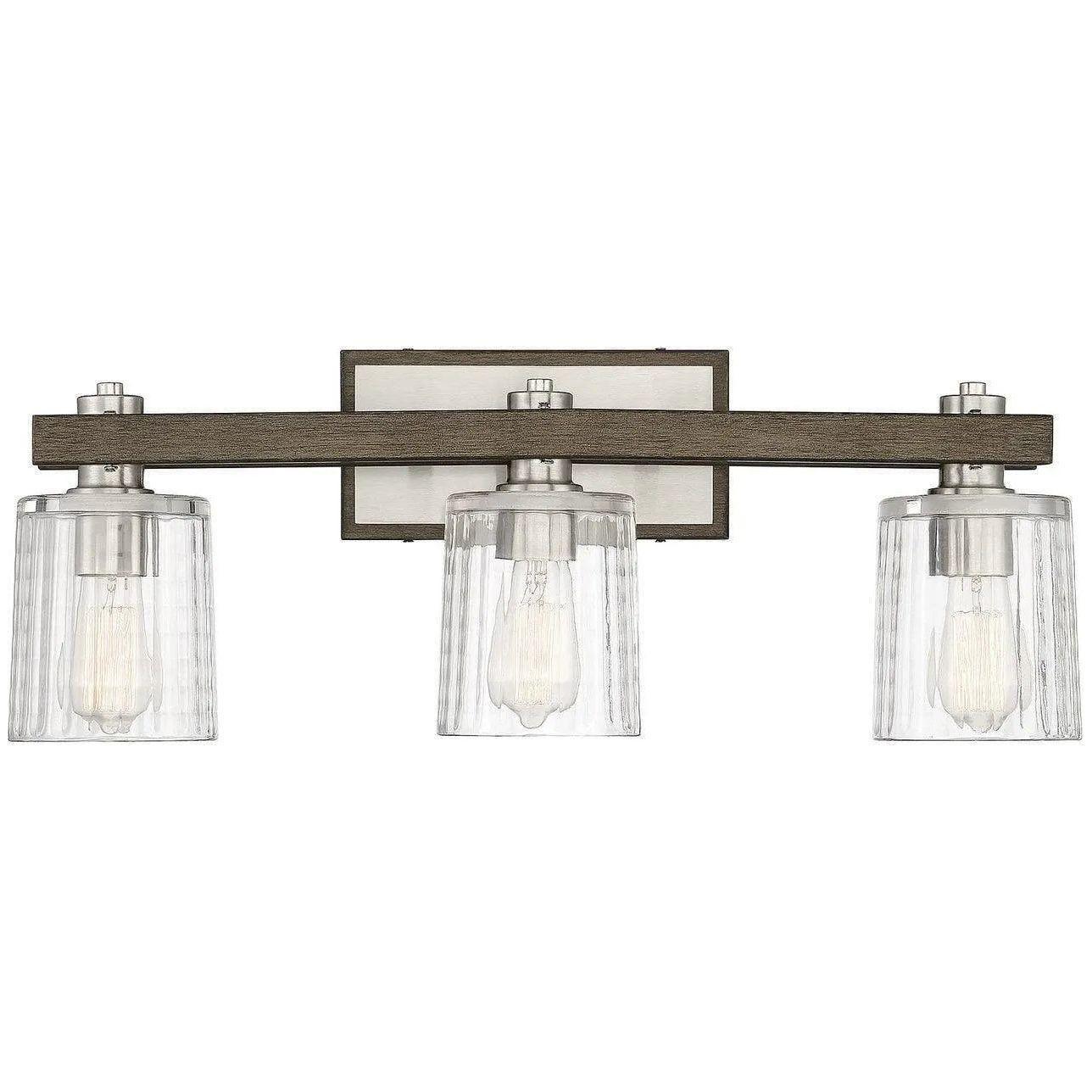 Savoy House - Halifax Three Light Bath Bar - 8-1255-3-165 - Canada Light Shop