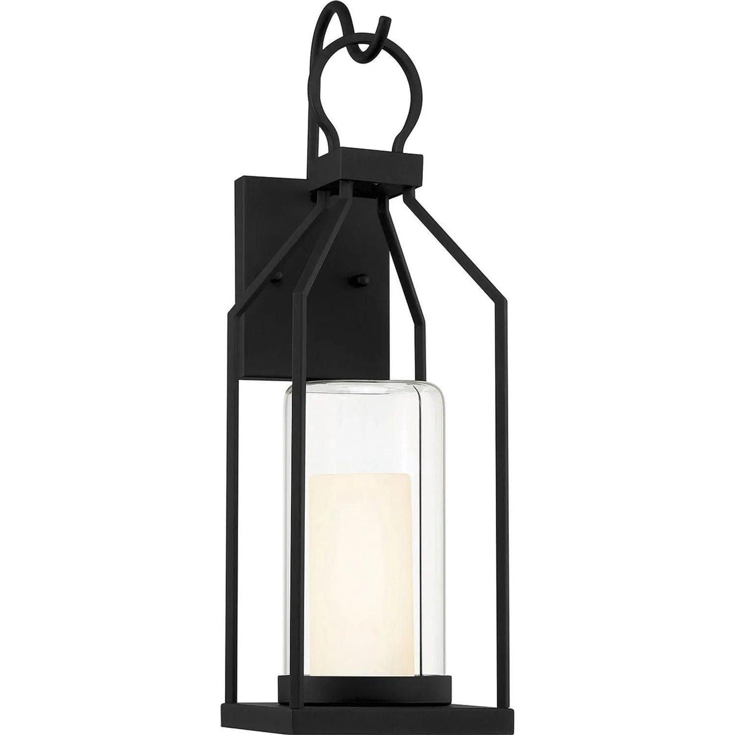 Savoy House - Hamilton Outdoor Wall Lantern - 5-1985-BK - Canada Light Shop