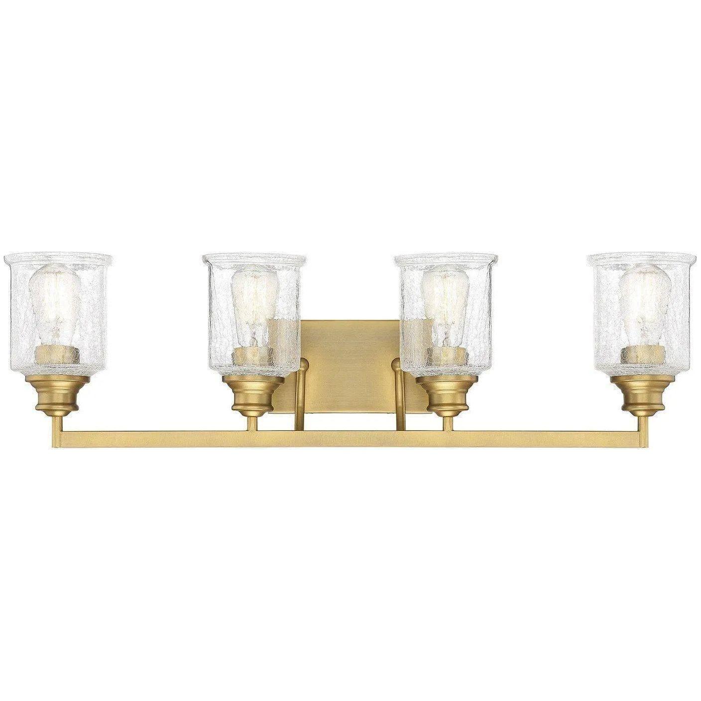Savoy House - Hampton Four Light Bath Bar - 8-1972-4-322 - Canada Light Shop