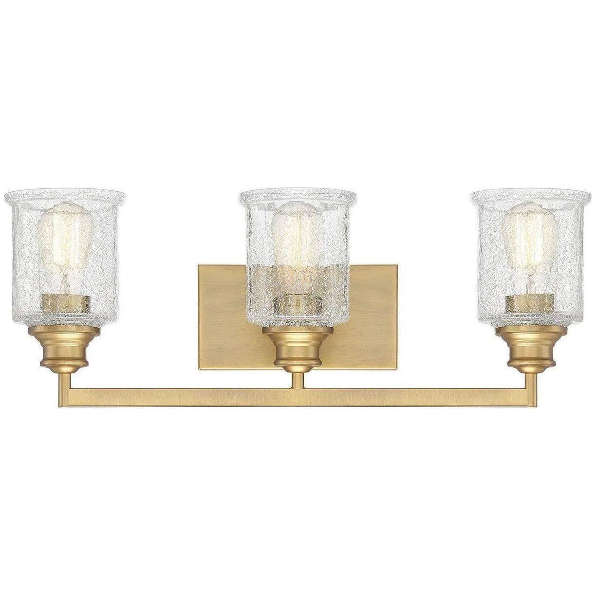 Savoy House - Hampton Three Light Bath Bar - 8-1972-3-322 - Canada Light Shop