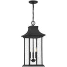 Savoy House - Hancock Three Light Outdoor Pendant - 5-453-BK - Canada Light Shop