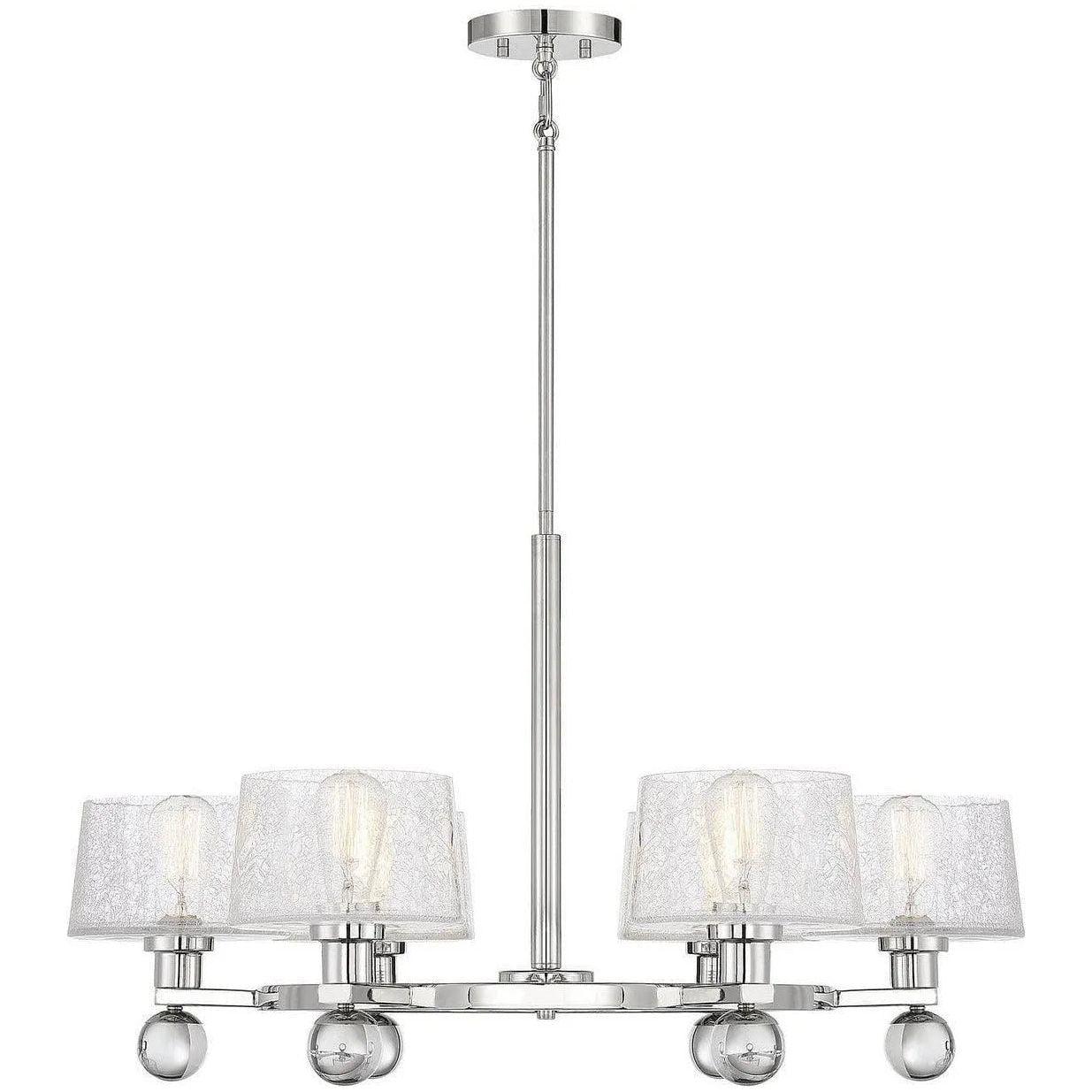 Savoy House - Hanover Six Light Chandelier - 1-6302-6-109 - Canada Light Shop