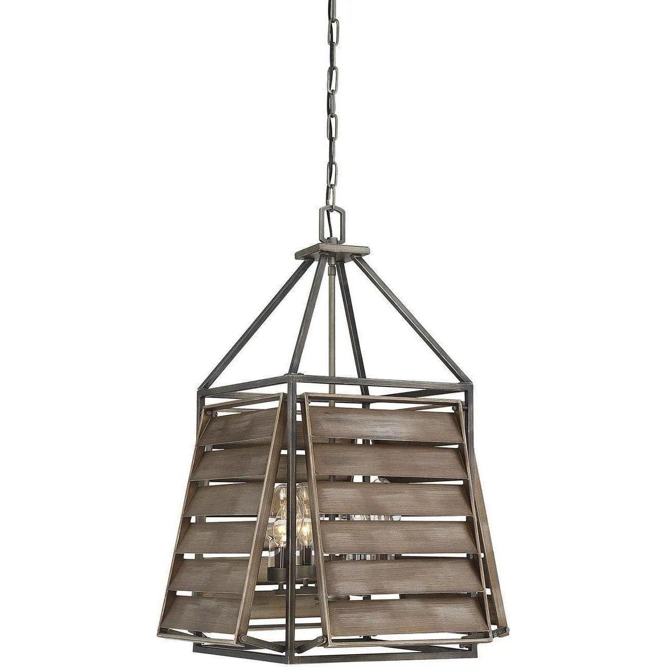 Savoy House - Hartberg Four Light Outdoor Pendant - 7-9341-4-162 - Canada Light Shop