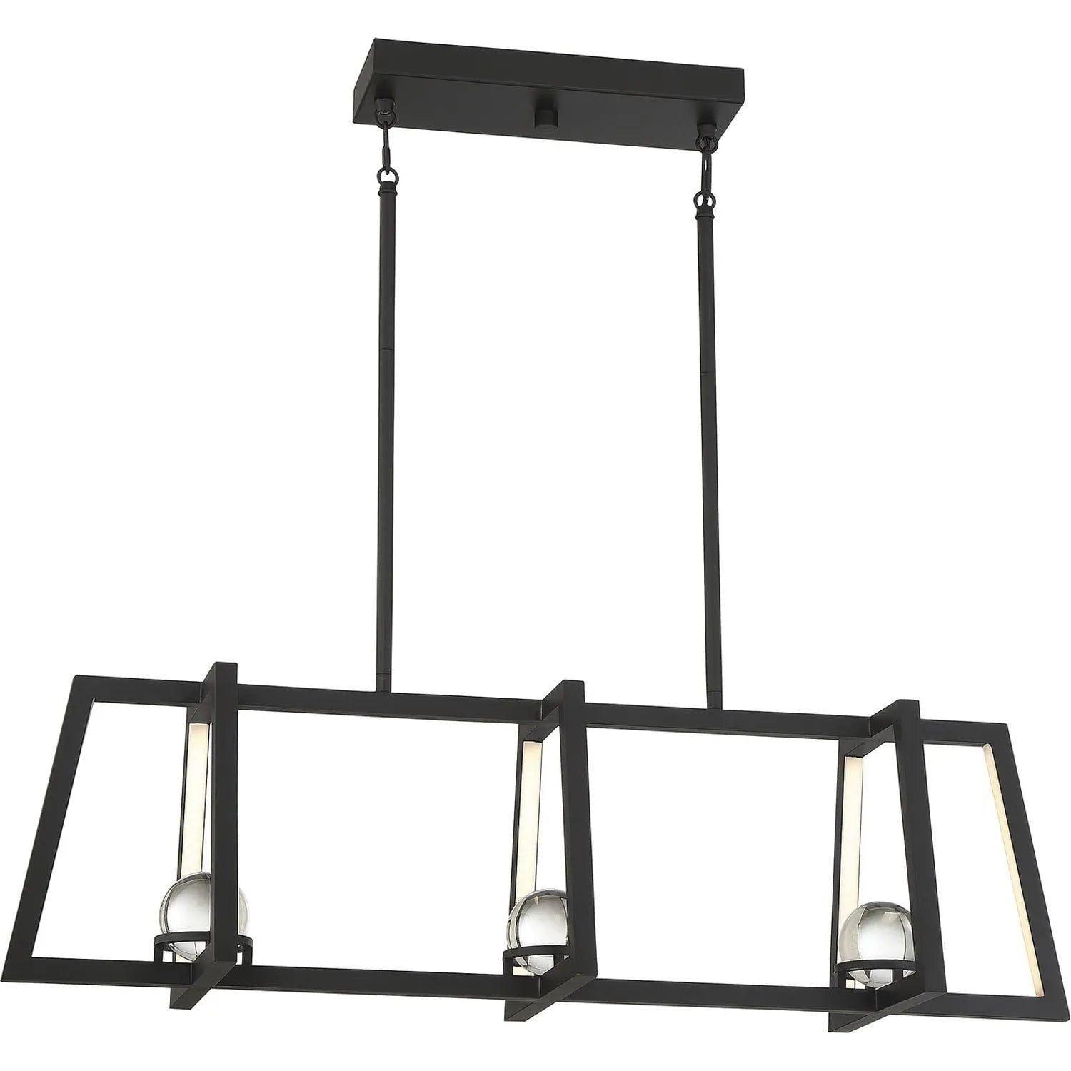 Savoy House - Haven LED Linear Chandelier - 1-1790-36-89 - Canada Light Shop