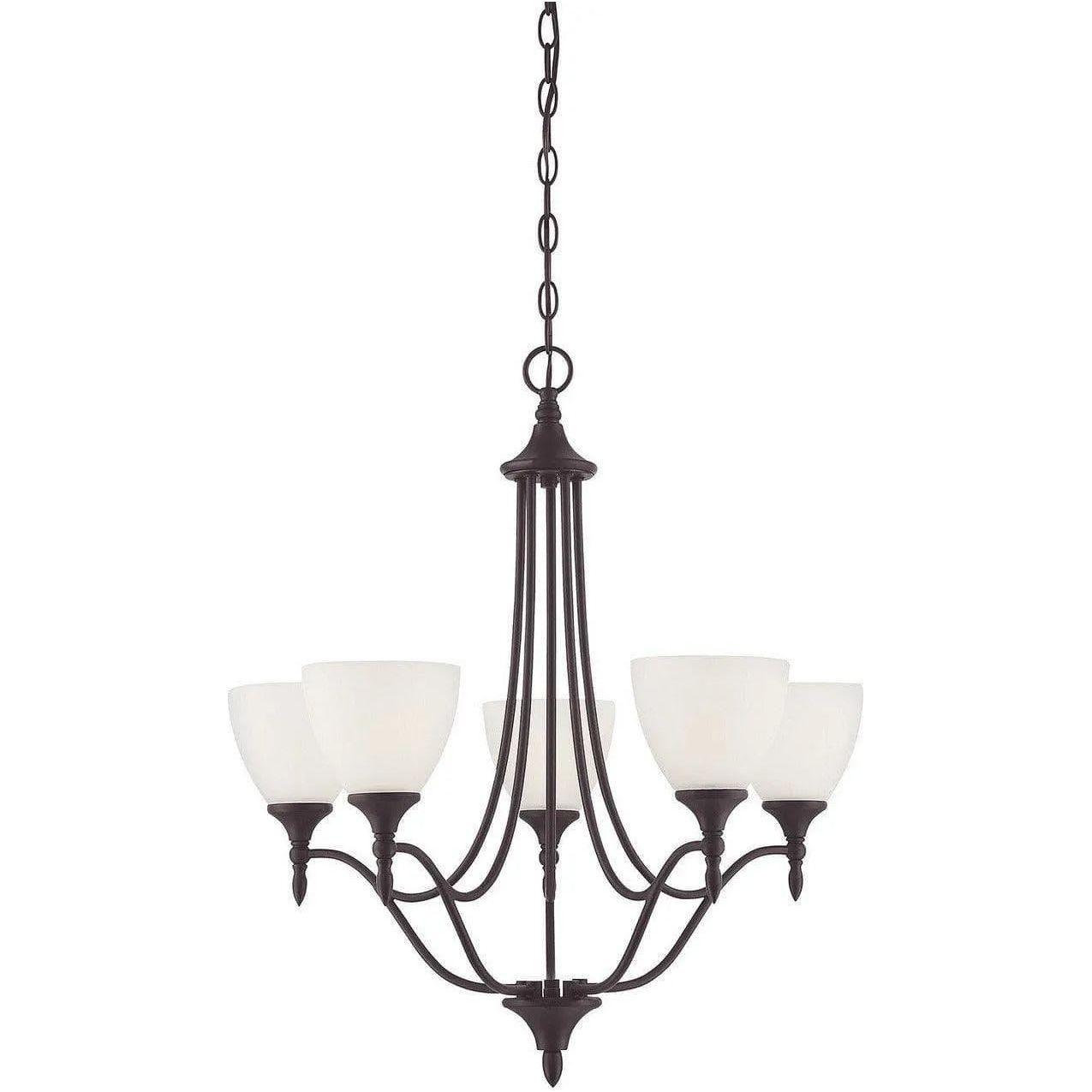 Savoy House - Herndon Five Light Chandelier - 1-1001-5-13 - Canada Light Shop