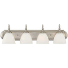 Savoy House - Herndon Four Light Bath Bar - 8-1007-4-SN - Canada Light Shop
