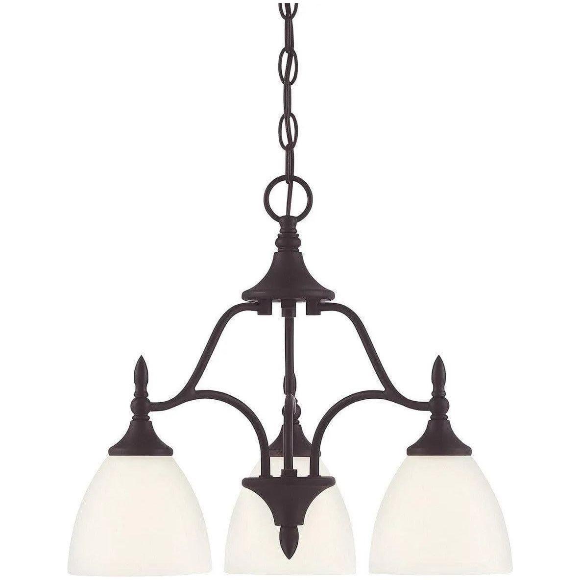 Savoy House - Herndon Three Light Chandelier - 1-1000-3-13 - Canada Light Shop