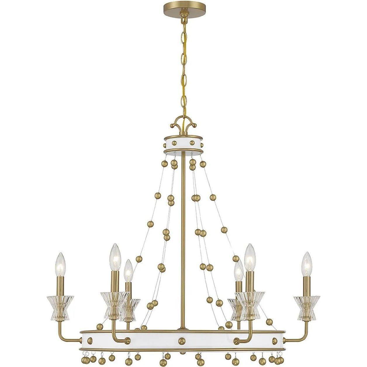 Savoy House - Iris Chandelier - 1-3804-6-142 - Canada Light Shop