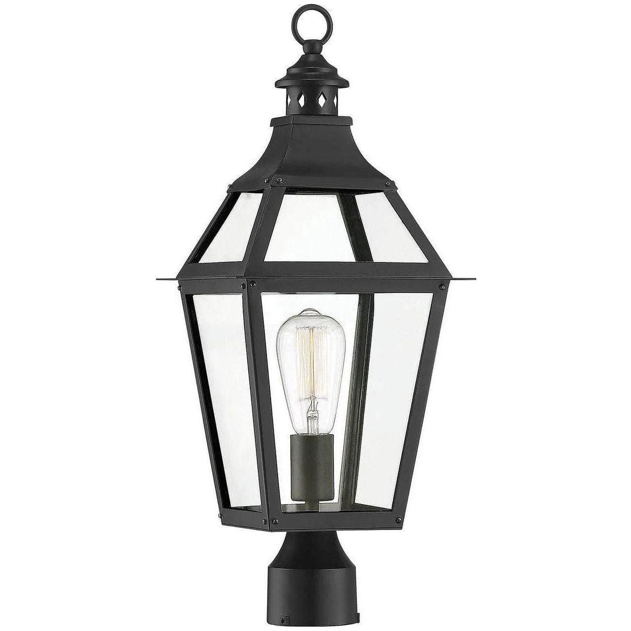 Savoy House - Jackson One Light Post Lantern - 5-724-153 - Canada Light Shop