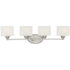 Savoy House - Kane Four Light Bath Bar - 8-890-4-SN - Canada Light Shop
