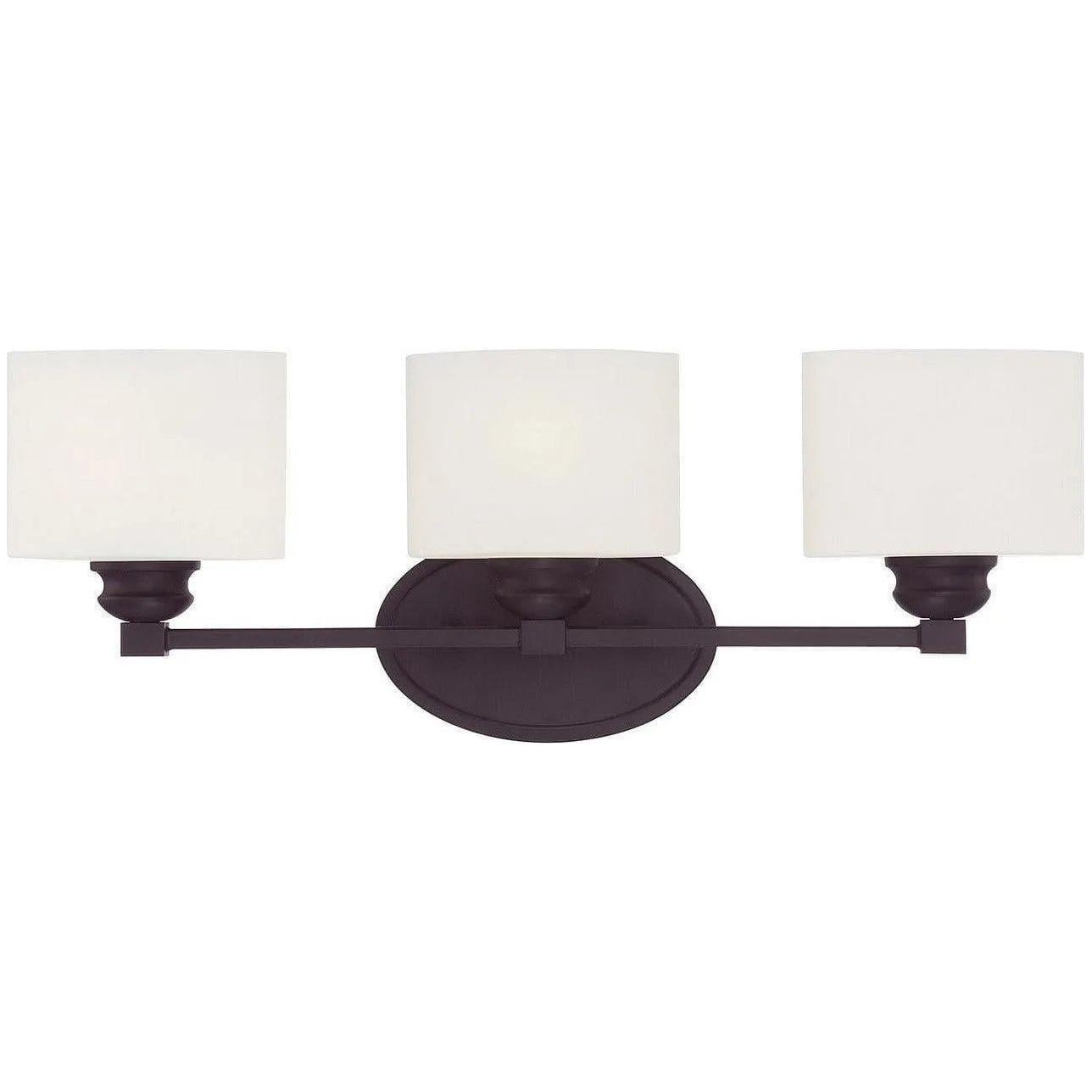 Savoy House - Kane Three Light Bath Bar - 8-890-3-13 - Canada Light Shop