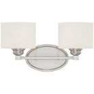 Savoy House - Kane Two Light Bath Bar - 8-890-2-SN - Canada Light Shop