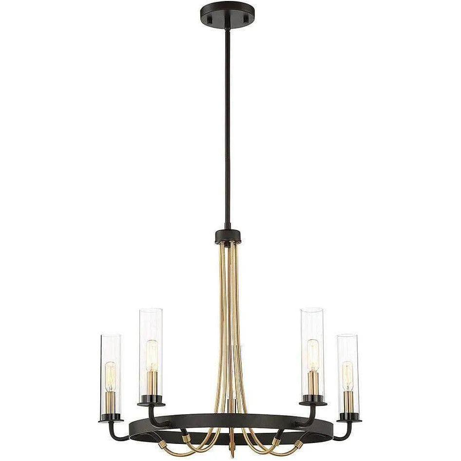 Savoy House - Kearney Five Light Chandelier - 1-8071-5-51 - Canada Light Shop