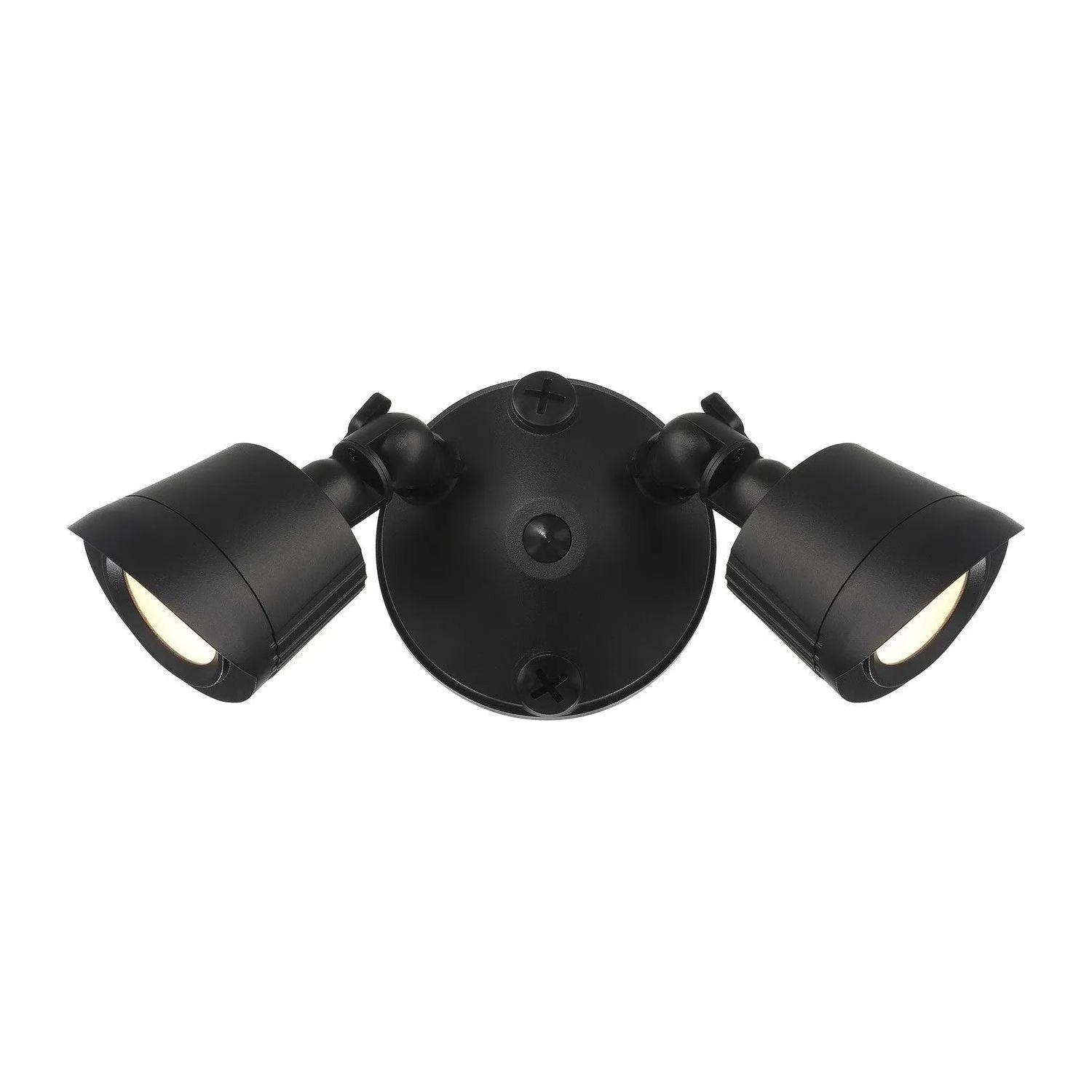 Savoy House - LED Double Flood Light - 4-FLOOD-A2-3000K-BK - Canada Light Shop