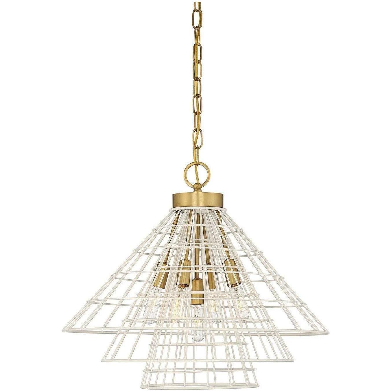 Savoy House - Lenox Five Light Pendant - 7-8850-5-142 - Canada Light Shop