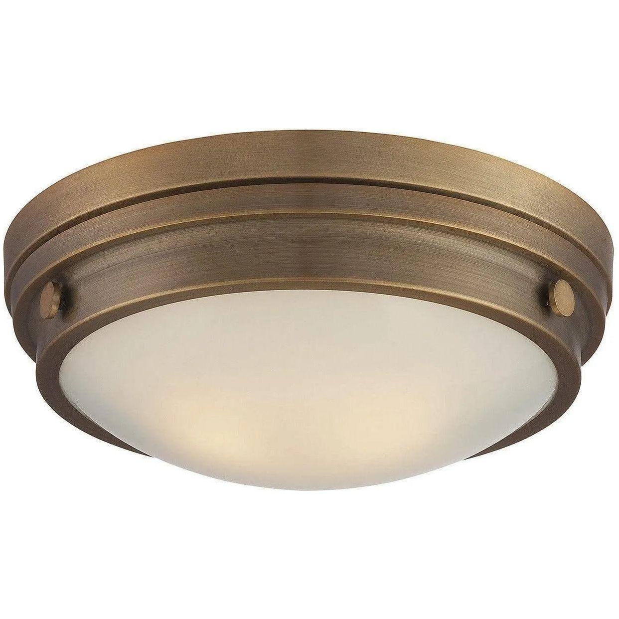 Savoy House - Lucerne Two Light Flush Mount - 6-3350-14-322 - Canada Light Shop