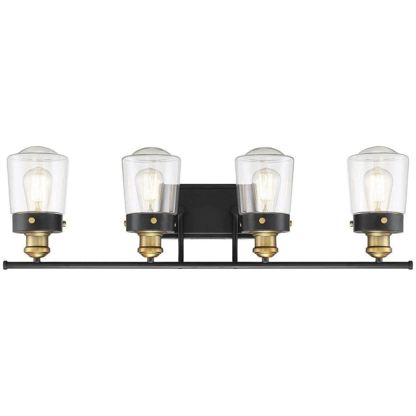 Savoy House - Macauley Four Light Bath Bar - 8-2069-4-51 - Canada Light Shop