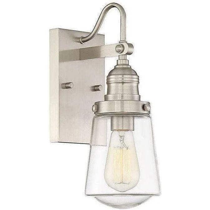 Savoy House - Macauley One Light Wall Mount - 5-2067-SN - Canada Light Shop