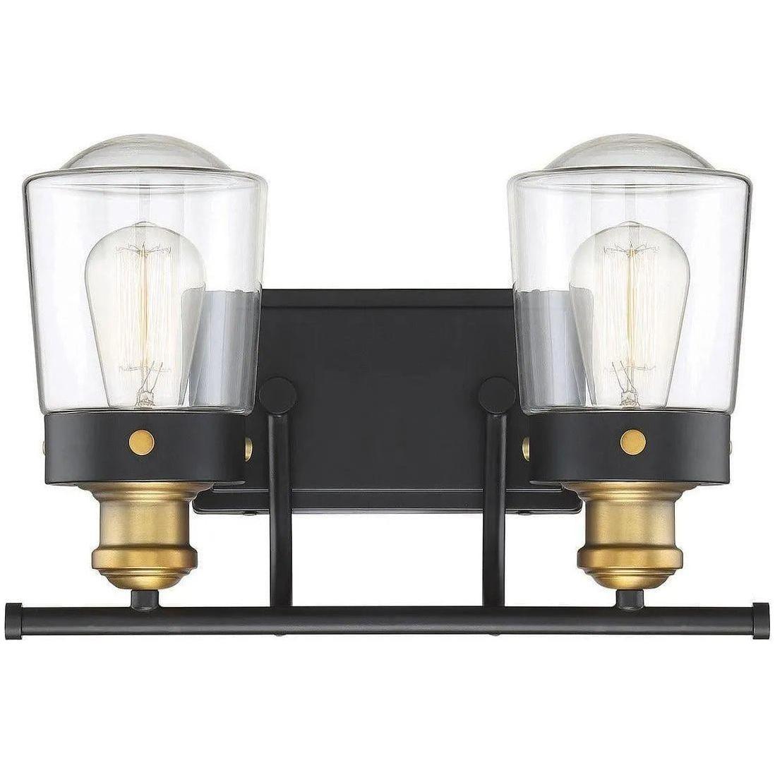 Savoy House - Macauley Two Light Bath Bar - 8-2069-2-51 - Canada Light Shop